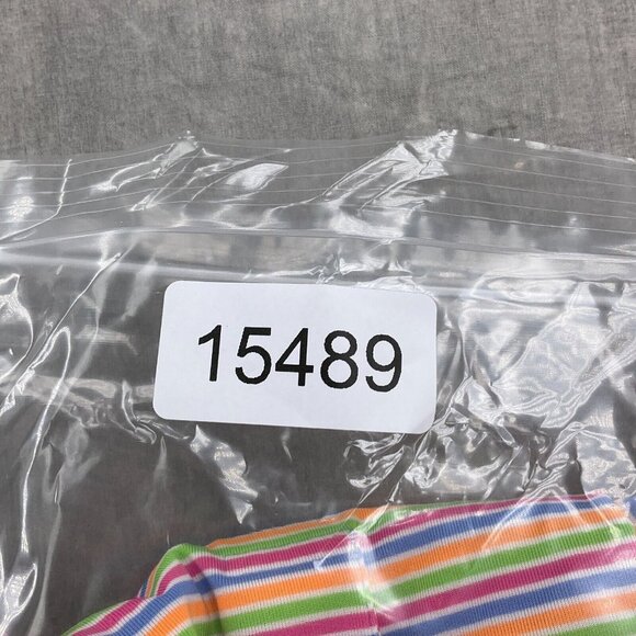 Donald‎ Ross Shirt Men Large Pink Orange Stripe Golf BAARRINGTON GOLF CLUB Flaw - Picture 9 of 10